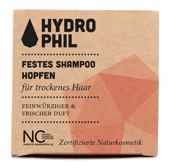 Hydrophil økologisk Shampoobar Til Tørt Hår Hopfen