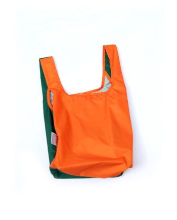 Kind Bag   Bicolour Orange   Green Indkøbspose I Mini
