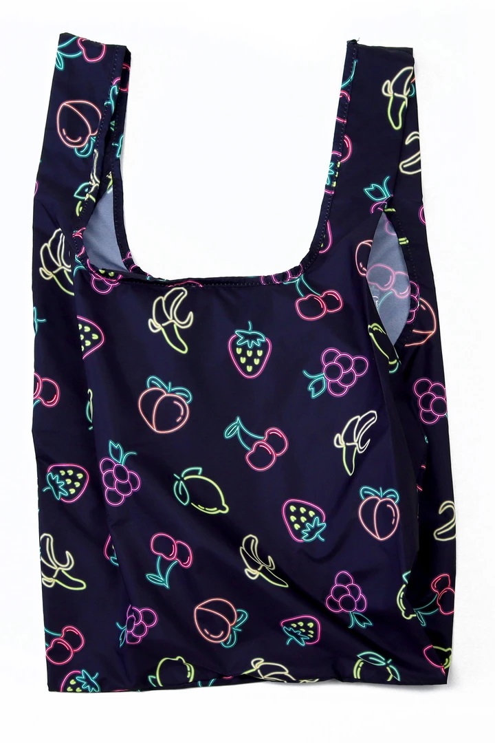 Kind Bag Neon Fruits Indkøbspose I Medium