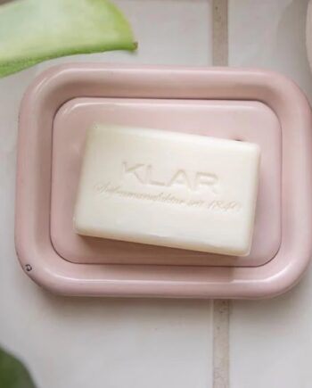 Klar   Emalje Luksus Sæbeskål   Ros?