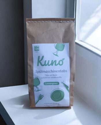 Kuno   Opvasketabs Med Citrongræs 120 Stk