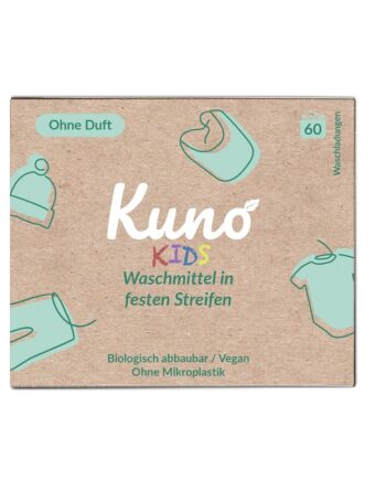Kuno   Vaskemiddel I Ark 60 Stk    Parfumefri