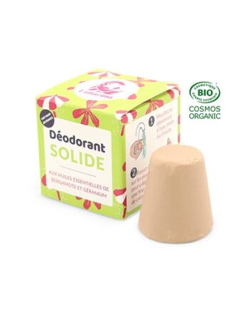 Lamazuna   Deodorantbar Bergamot  Geranium