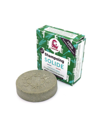 Lamazuna   Shampoobar Til Fedtet Hår Med Spirulina   Green Clay