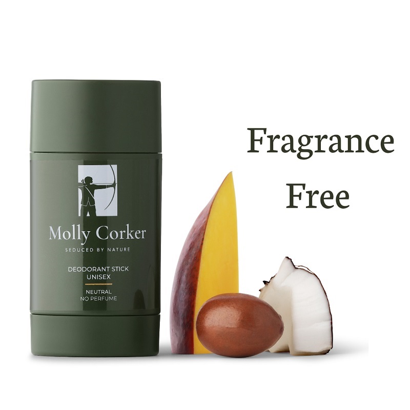 Molly Corker Natural Deodorant Stick Fragrance Free