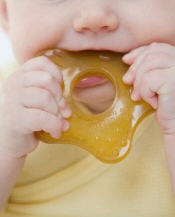 Natursutten    Baby Bidering I Naturgummi
