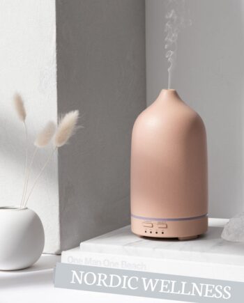 Nordic Wellness   Keramisk Aroma Diffuser   Terracotta