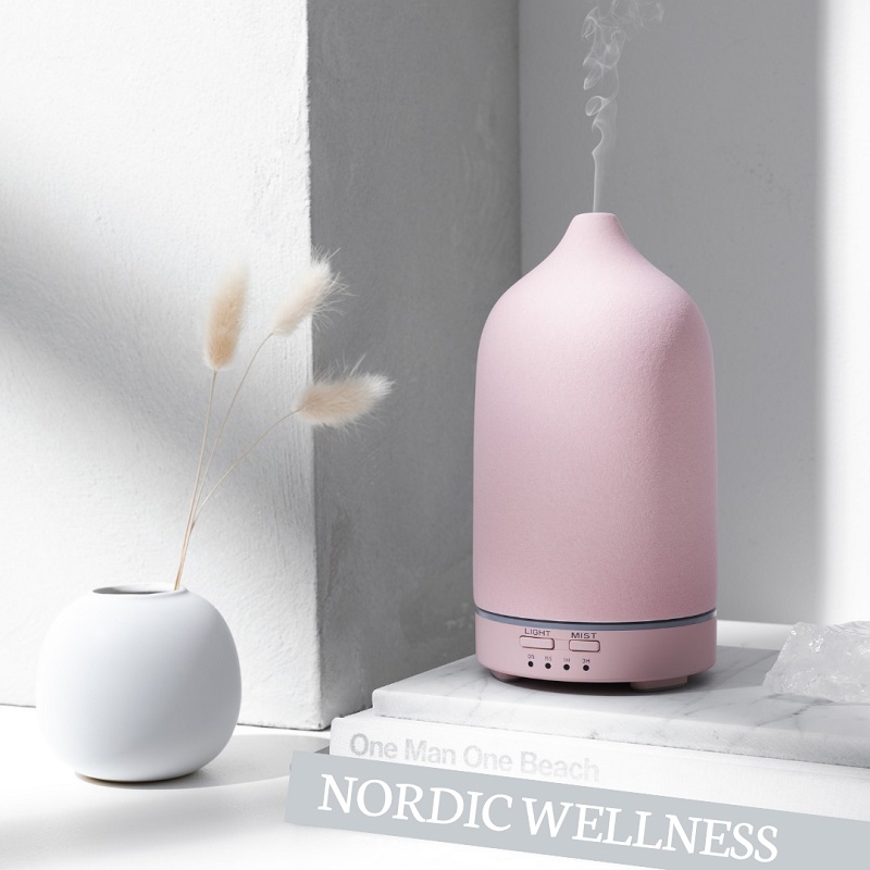 Nordic Wellness Keramisk Aroma Diffuser Blush