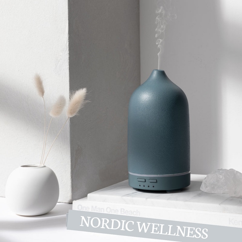 Nordic Wellness Keramisk Aroma Diffuser Ocean Blue