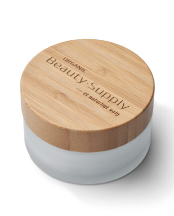Organic Beauty Supply   Diy Matteret Kosmetik Krukke Med Bambuslåg 100ml