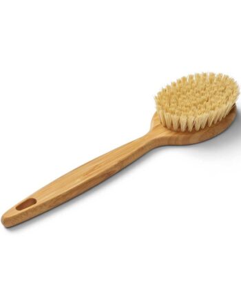 Organic Beauty Supply   Bambus   Sisal Våd  Og Tørbørste Med Skaft