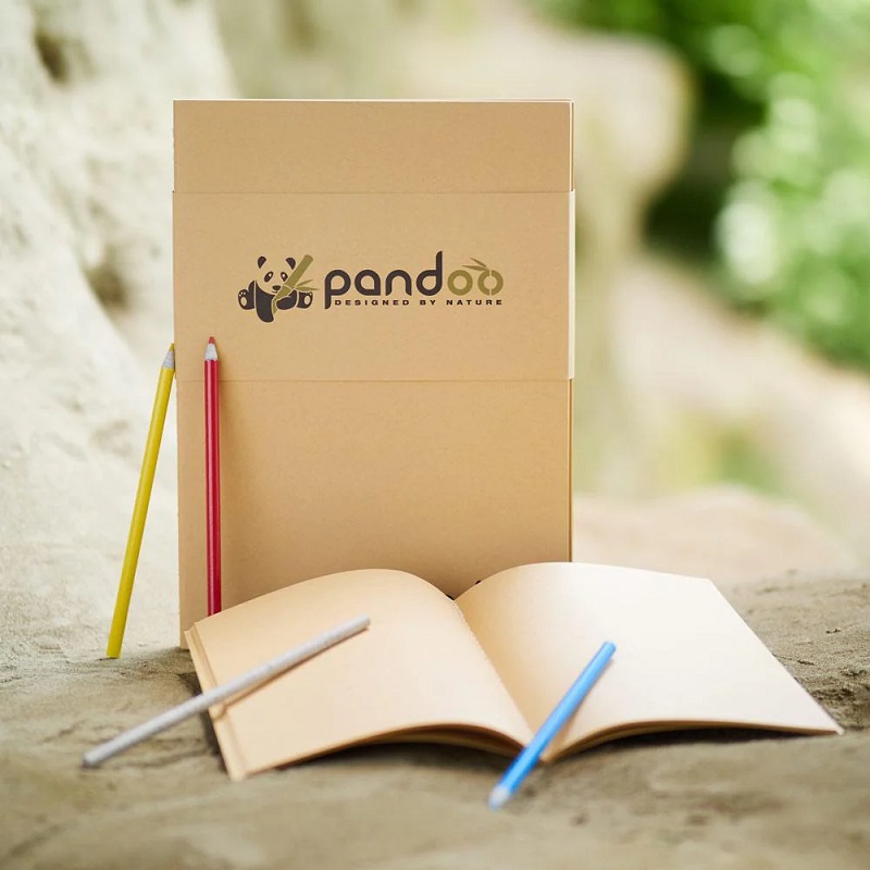 Pandoo Bambus Notesbog A5
