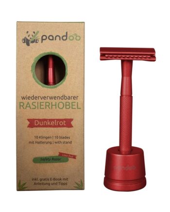 Pandoo   Barberskraber I Lavarød Metal
