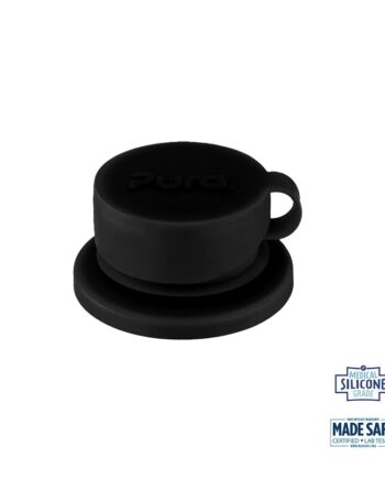 Pura    Big Mouth Silikone Låg Black   Sport Top