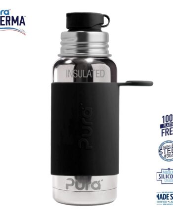 Pura    Therma Sportsflaske Big Mouth  Black 475ml