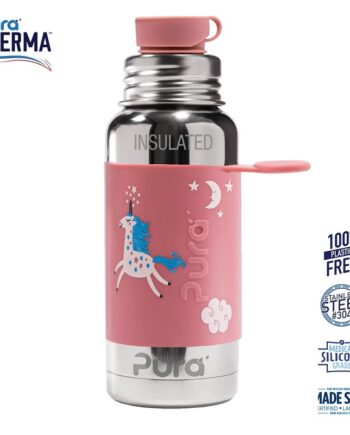 Pura    Therma Sportsflaske Big Mouth  Enhjørning 475ml