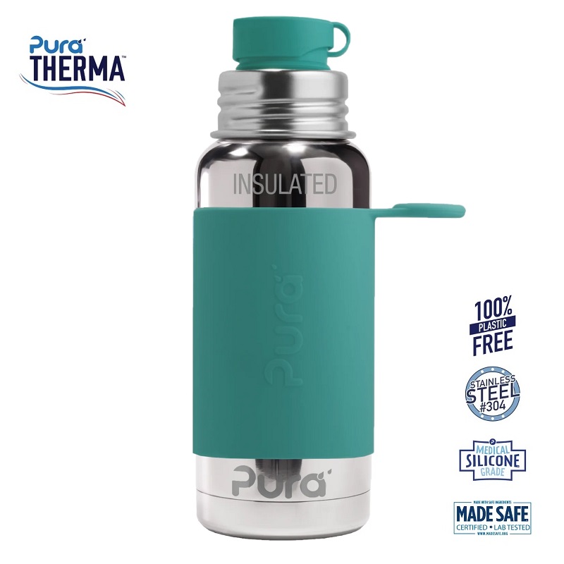 Pura Therma Sportsflaske Big Mouth Moss 475ml