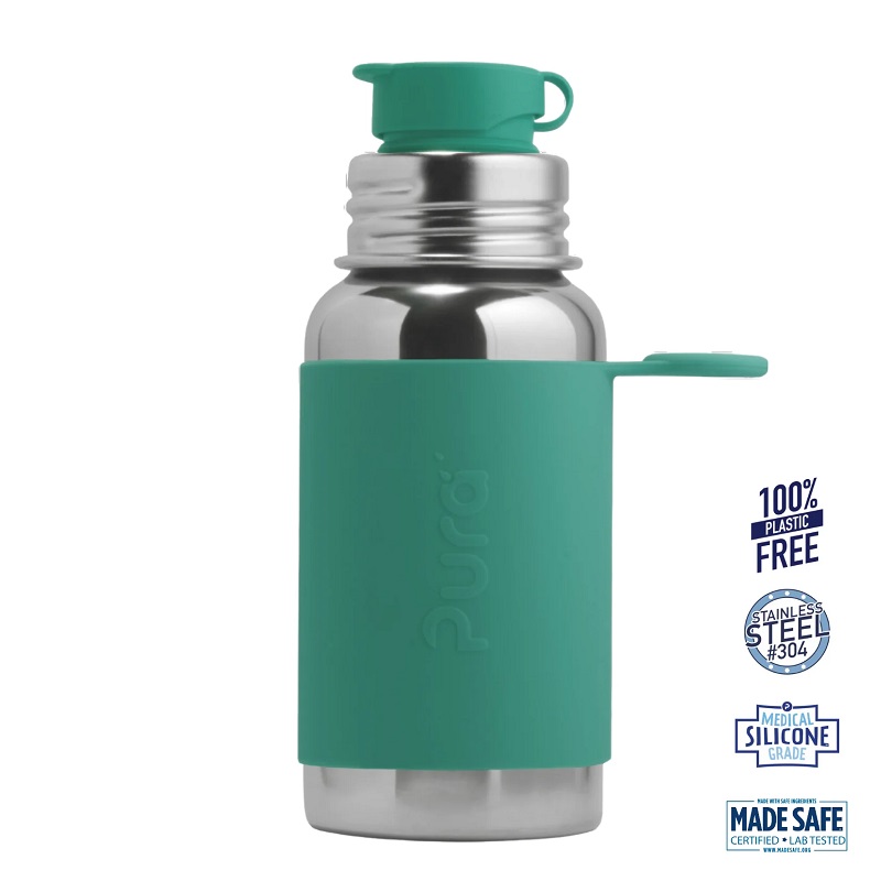 Pura Big Mouth Sportsflaske Mint 550ml