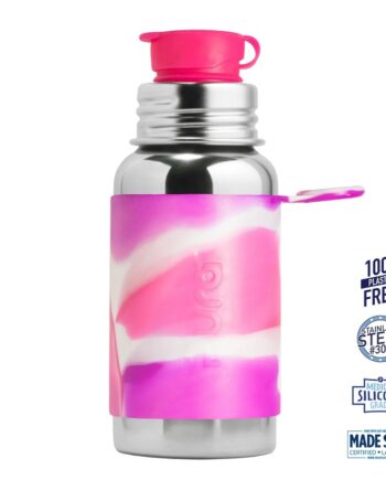 Pura    Big Mouth Sportsflaske Pink Swirl 550ml