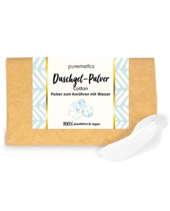 Puremetics   Diy Duschgel Pulver   Cotton