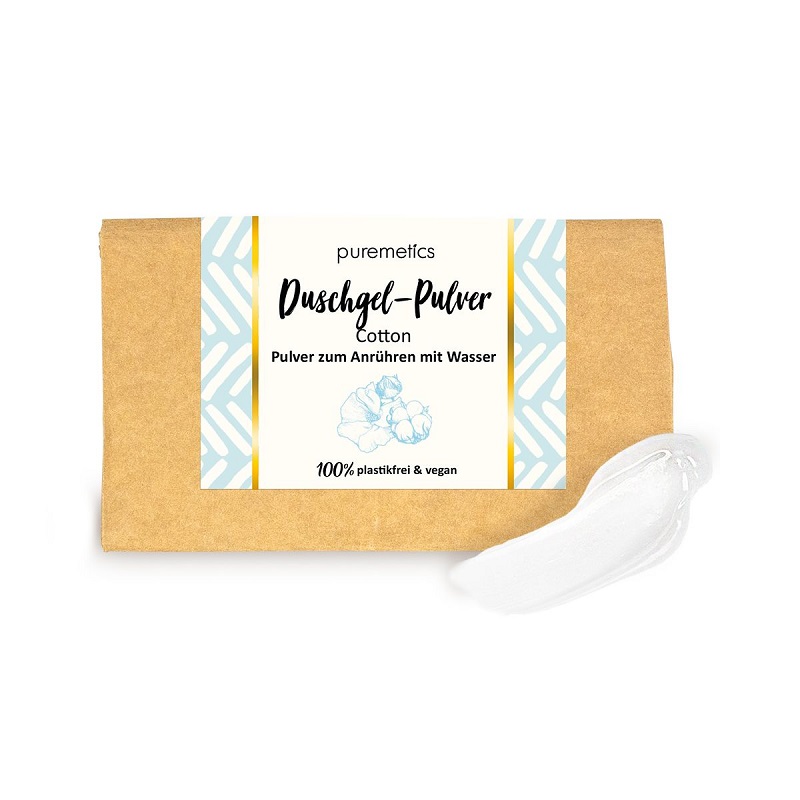 Puremetics Diy Duschgel Pulver Cotton