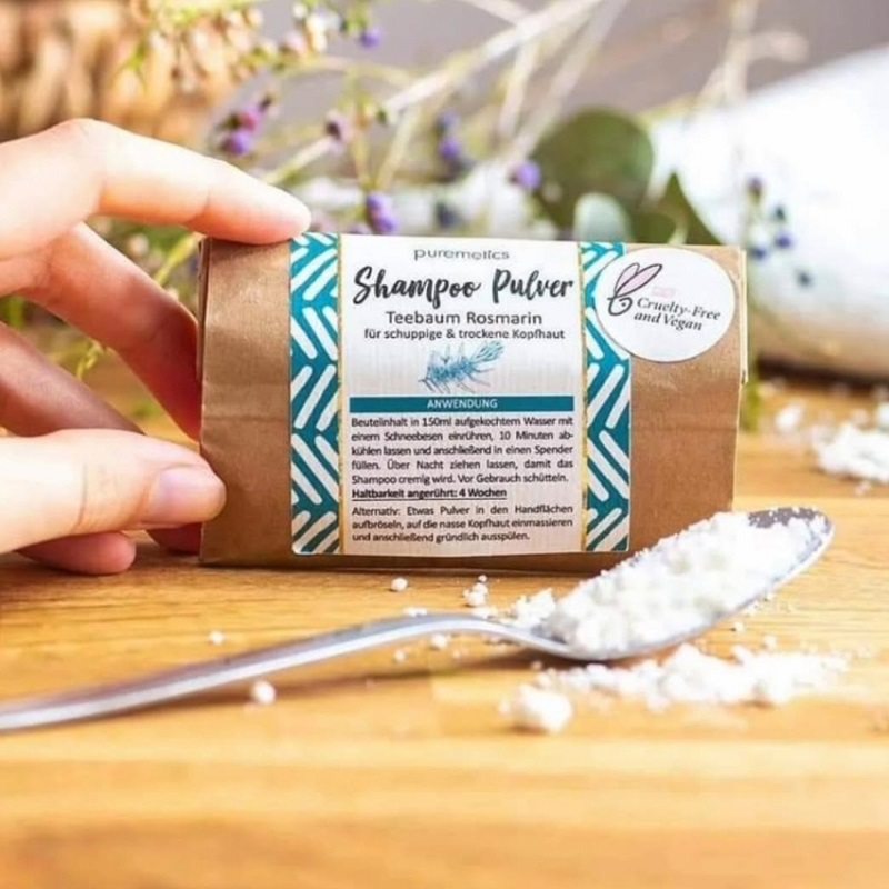 Puremetics Diy Shampoo Pulver Normalt Hår