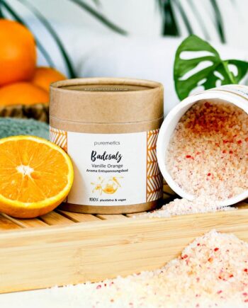 Puremetics   Badesalt   Vanilje   Appelsin