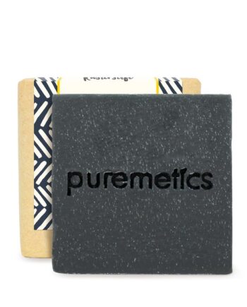 Puremetics   Barbersæbe Med Charcoal