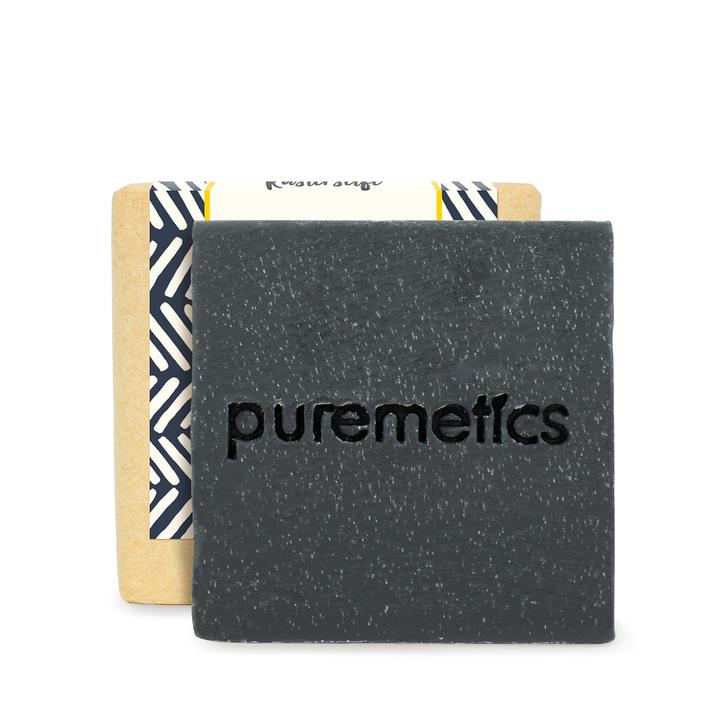 Puremetics Barbersæbe Med Charcoal