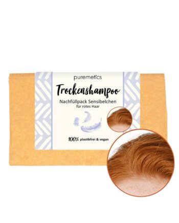 Puremetics   Refill Tørshampoo Til Rødt Hår   Duftfri