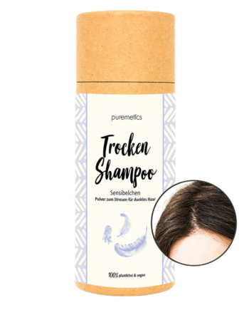 Puremetics   Tørshampoo Til Mørkt Hår   Duftfri