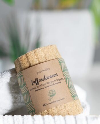 Puremetics   Loofah Massage  Og Peeling Svamp   Stor
