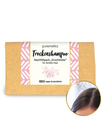 Puremetics   Refill Tørshampoo Kirsebærblomst Til Mørkt Hår