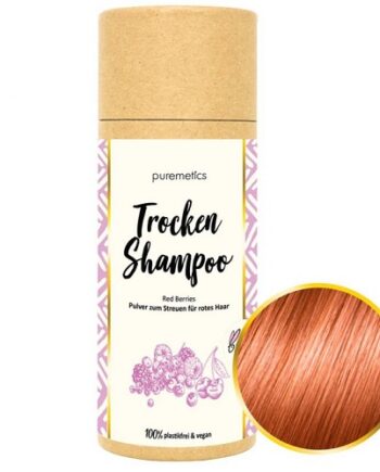 Puremetics   Tørshampoo Til Rødt Hår Med Duft Af Røde Bær