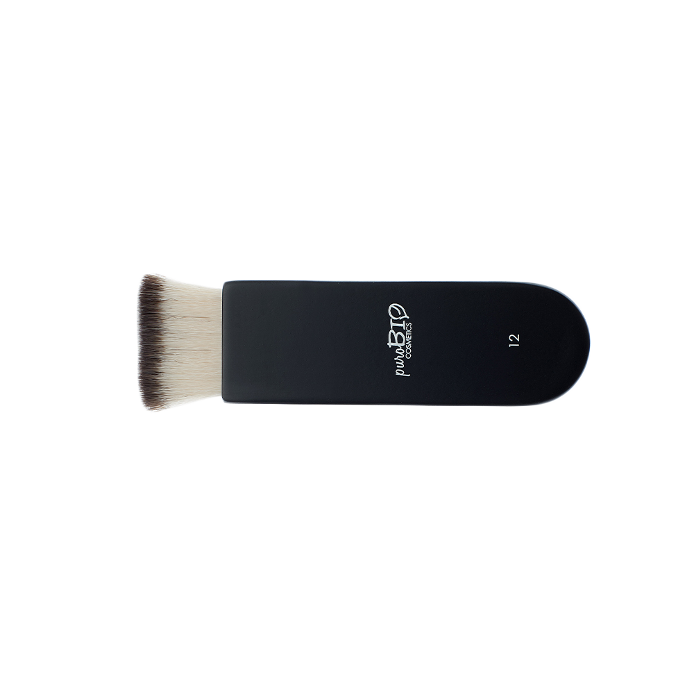Purobio Cosmetics Contouring Flat Brush N 12