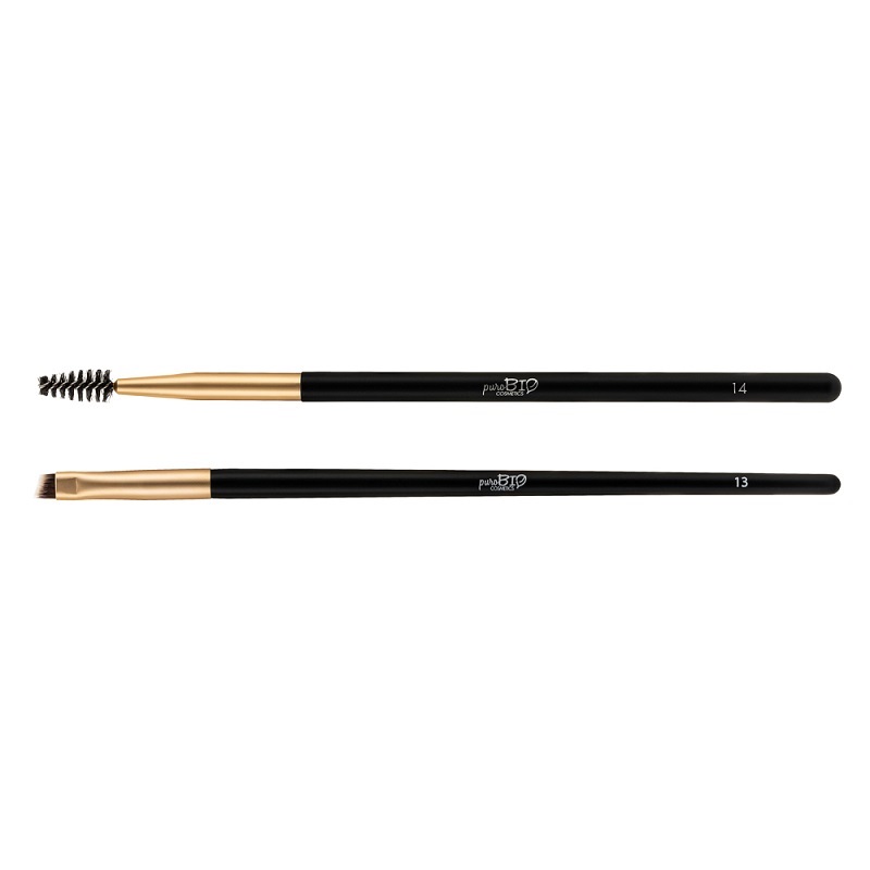 Purobio Cosmetics Browmade Brush Set N 13 N 14
