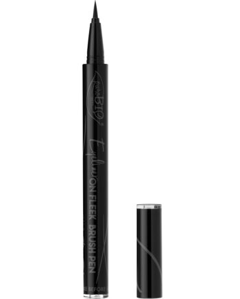 Purobio Cosmetics   Eyeliner  On Fleek  Brush Pen   Sort