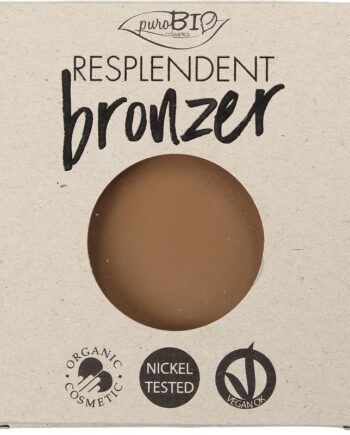 Purobio Cosmetics   Bronzer Matte Finish Pale Brown 01   Refill