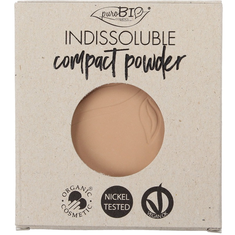 Purobio Cosmetics Compact Powder Matte Finish 01 Refill