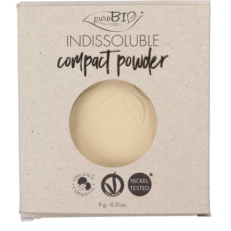 Purobio Cosmetics Compact Powder Matte Finish T01 Refill