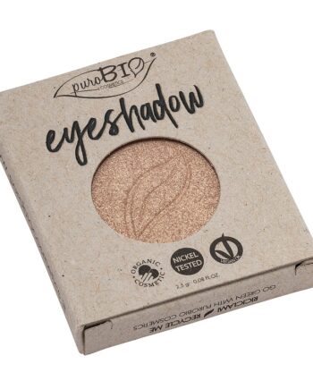 Purobio Cosmetics   Compact Eyeshadow Champagne 01   Refill