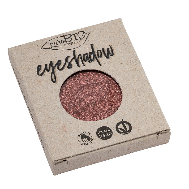 Purobio Cosmetics Compact Eyeshadow Red Copper 021 Refill