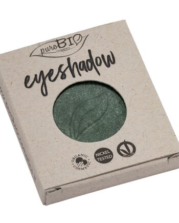 Purobio Cosmetics   Compact Eyeshadow Green Moss 022   Refill