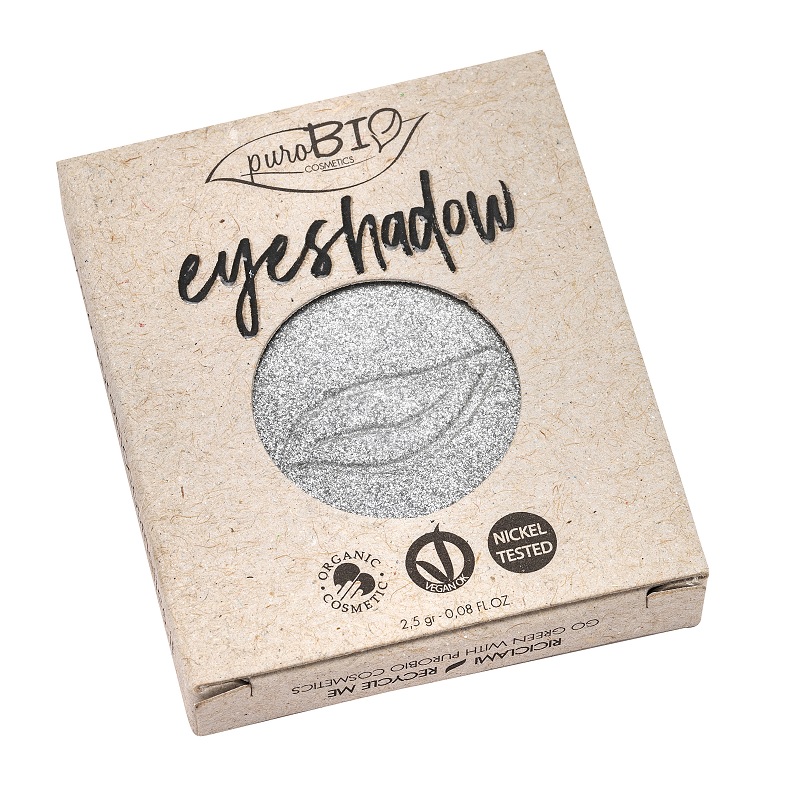 Purobio Cosmetics Compact Eyeshadow Silver 023 Refill