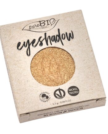 Purobio Cosmetics   Compact Eyeshadow Gold 024   Refill