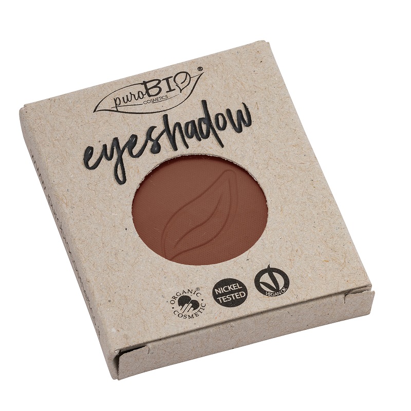 Purobio Cosmetics Compact Eyeshadow Warm Brown 027 Refill