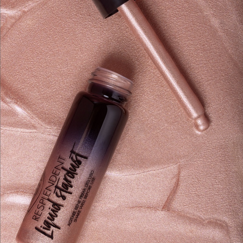Purobio Cosmetics Liquid Stardust Highlighter Pink Gold 02