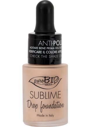 Purobio Cosmetics    Sublime Drop Foundation Spf10    00