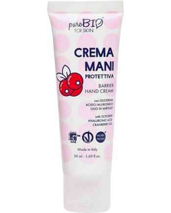 Purobio For Skin   Bio Hand Cream   Tranebær