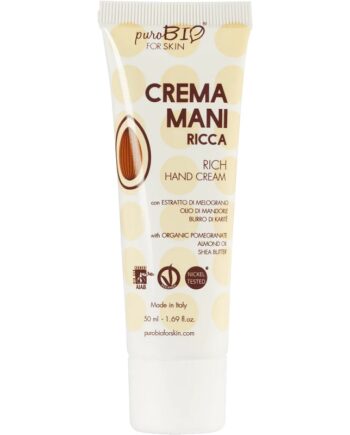 Purobio For Skin   Bio Rich Hand Cream   Shea